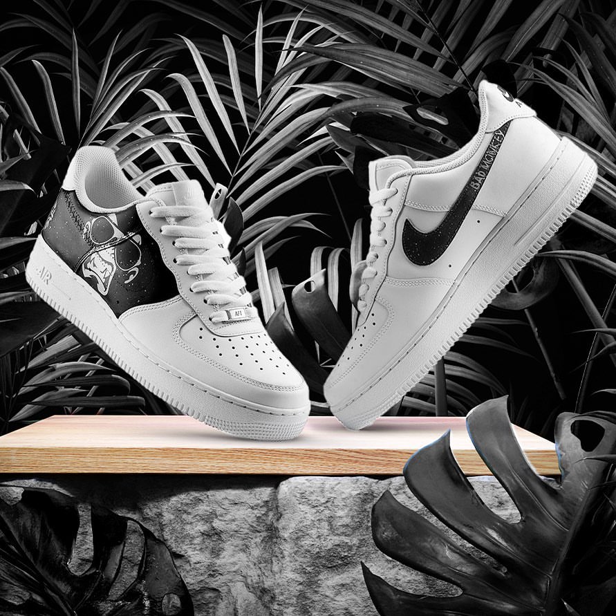 Bad Monkey x Pilpel Custom Black Shoe
