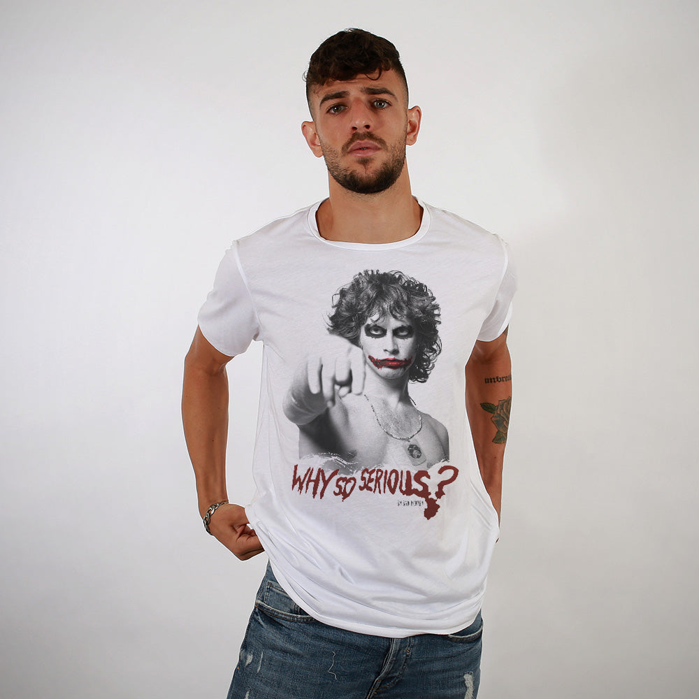 Joker Jim White Tshirt | Available only in L