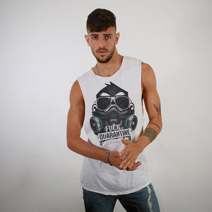 QMask Black Sleeveless | Available only in M