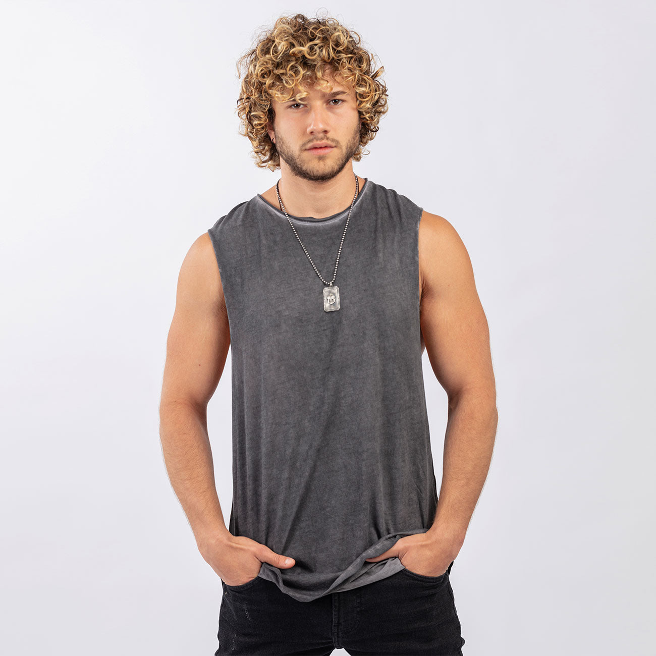 White Sleeveless