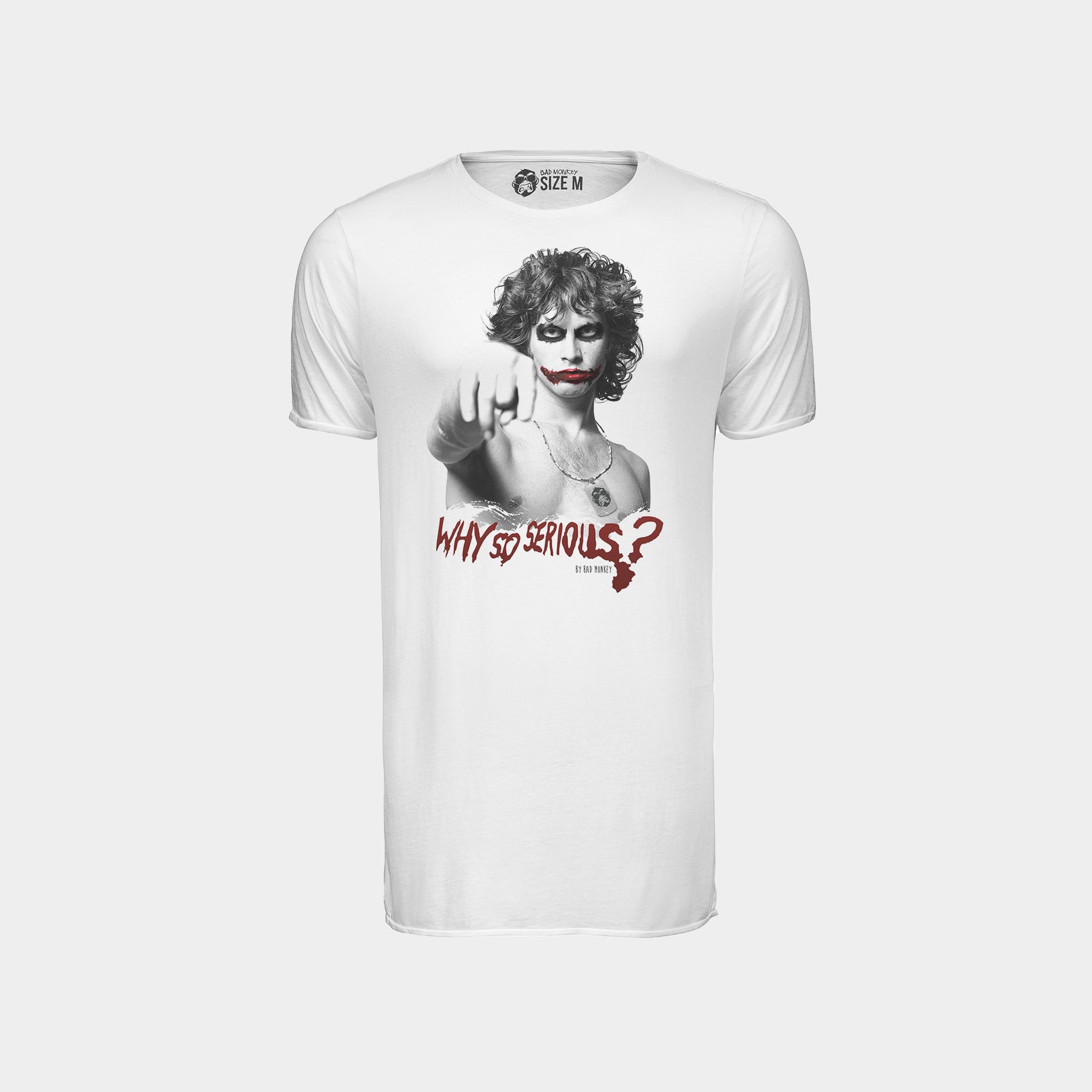Joker Jim White Tshirt | Available only in L
